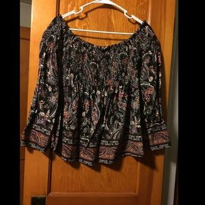 Off the shoulder top